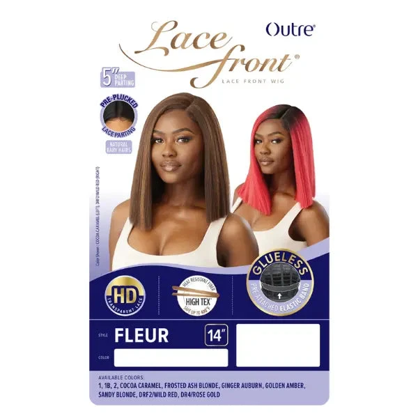 Perruque Bob Lisse Lace Front Fleur - Outré 7 Perruque Bob Lisse Lace Front Fleur - Outré – Image 5