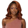 Perruque Lace 13X4 Bob Ondulée Jeannie - Outré 1 Perruque Lace 13X4 Bob Ondulée Jeannie - Outré -Evolve Cosmetiques perruque lace hd 13x4 wavy bob ginger outre jeannie