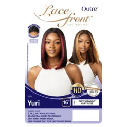 Perruque Bob Droite HD Lace Front Yuri - Outré -Evolve Cosmetiques perruque lace hd bob outre yuri