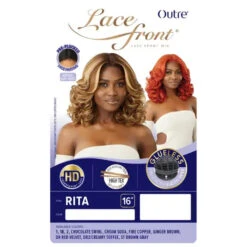 Perruque Lace Front Bouclée Rita - Outré -Evolve Cosmetiques perruque lace hd curly bob outre rita