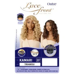 Perruque Lace Front Mi-longue Ondulée Kamari - Outré -Evolve Cosmetiques perruque lace hd loose curl outre kamari