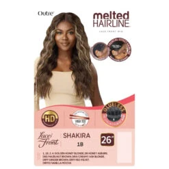 Perruque Wavy HD Lace Front Shakira - Outré -Evolve Cosmetiques perruque lace hd loose wave melted hairline outre shakira