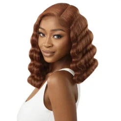 Perruque Lace Bob Ondulée Kiyah - Outré
