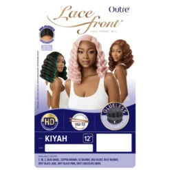 Perruque Lace Bob Ondulée Kiyah - Outré -Evolve Cosmetiques perruque lace hd wavy bob courte outre kiyah