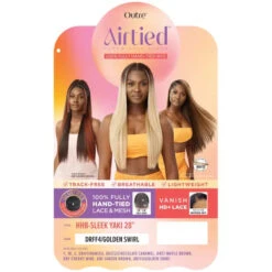 Perruque Lace HD+ Lisse Sleek Yaki Straight - Outré -Evolve Cosmetiques perruque lace hd yaki straight long airtied outre sleek yaki 28