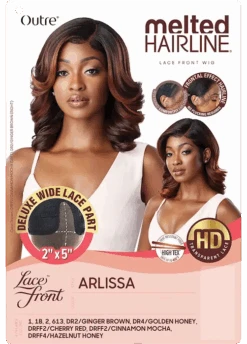 Perruque Lace Front Melted Hairline Arlissa - Outré 14 Perruque Lace Front Melted Hairline Arlissa - Outré -Evolve Cosmetiques perruque lace transparent outre arlissa