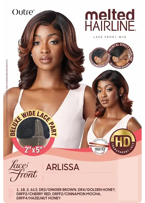 Perruque Lace Front Melted Hairline Arlissa - Outré 8 Perruque Lace Front Melted Hairline Arlissa - Outré – Image 6