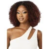 Perruque Lace Front Bouclée Curly Every32 - Outré 1 Perruque Lace Front Bouclée Curly Every32 - Outré -Evolve Cosmetiques perruque lace wig curly burgundy cheveux synthetiques outre every 32