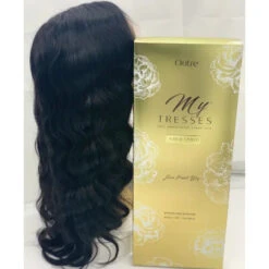 Perruque Lace Front Naturelle HD 24 Pouces HAISLEY - Outré -Evolve Cosmetiques perruque naturelle body wave cheveux naturels humains haisley couleur natural black 2