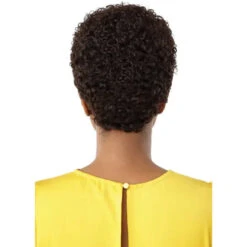 Perruque Pixie Cut Kinky Curly Inej - Outré -Evolve Cosmetiques perruque noire naturelle pixie cut kinky curly outre inej