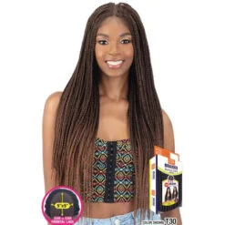 Perruque Tressée Pre-Stretched Box Braids - Model Model