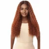 Perruque Lace Front Bouclée Solmina - Outré -Evolve Cosmetiques perruque synthetique bouclee longue rousse dr4 ginger brown lacefront solmina outre hair face