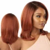 Perruque Lacefront Melted Hairline Sabrina - Outré -Evolve Cosmetiques perruque synthetique rousse lacefront outre perfect hairline sabrina dr2 cinnamon spice