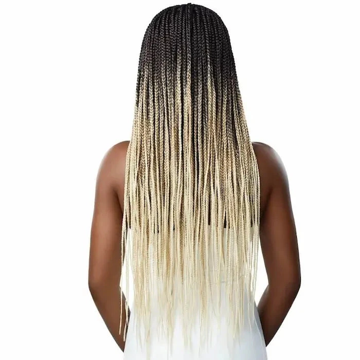 Perruque Lace Frontal Wig Tressée Knotless Square Part Braids - Outré 6 Perruque Lace Frontal Wig Tressée Knotless Square Part Braids - Outré – Image 4