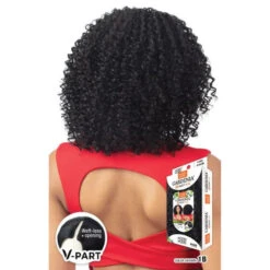 Perruque V-Part Curly Era - Model Model 7 Perruque V-Part Curly Era - Model Model -Evolve Cosmetiques perruque v part curly noir model model gardenia era