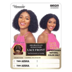 Perruque Naturelle Curly Bob Aisha - Vanessa -Evolve Cosmetiques perruque vanessa hair aisha cheveux naturels lace curly bob