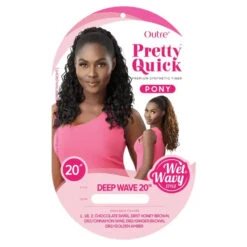 Postiche Bouclée Caramel Deep Wave- Outre -Evolve Cosmetiques postiche deep wave ponytail extension outre e99e3005 1953 4fca 8931 6a93c876591c