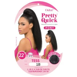Postiche Ponytail Tess - Outré -Evolve Cosmetiques postiche kinky straight ponytail outre tess