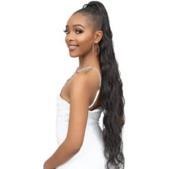 Postiche Ponytail Pony Body - Janet Collection -Evolve Cosmetiques postiche ponytail body wave longue janet collection remy illusion pony body 32 2
