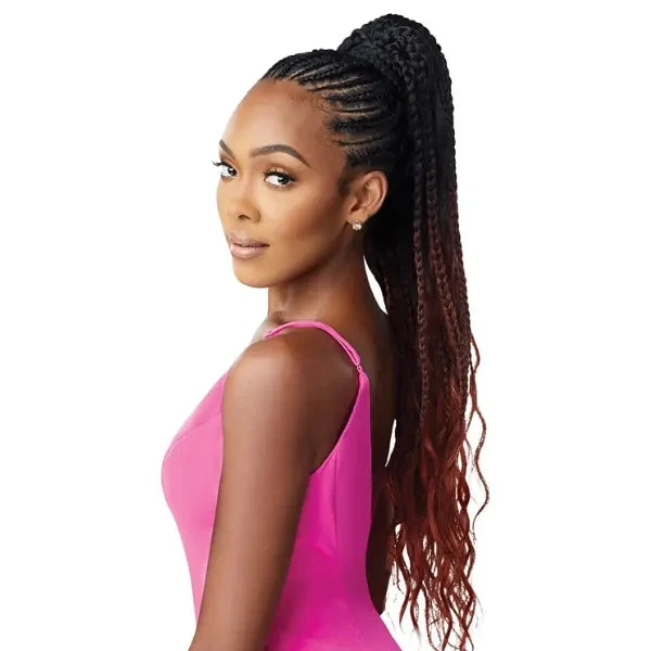 Postiche Tressée Boho Box Braids 32" - Outré 4 Postiche Tressée Boho Box Braids 32" - Outré – Image 2