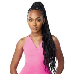 Postiche Tressée Boho Box Braids 32" - Outré