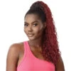 Postiche Bouclé Bordeaux Deep Twist - Outre -Evolve Cosmetiques postiche rouge curly outre pretty quick deep twist