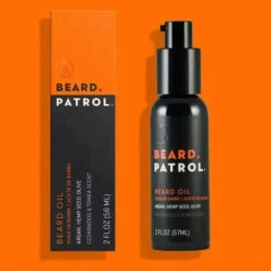 Huile à Barbe - Beard Patrol -Evolve Cosmetiques produit barbe afro huile patrol grooming beard oil