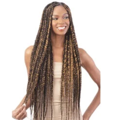 Mèches à Tresser Pre-Stretched Touch Braid 3X30" - Model Model -Evolve Cosmetiques rajouts pre stretched x pression cb427 3x30 formation braid model model