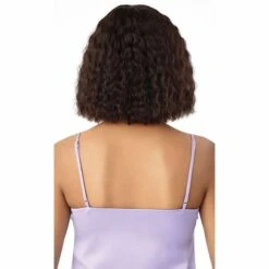 Perruque Naturelle Bouclée RASHINA - Outré -Evolve Cosmetiques rashina perruqueafrange outre purple label dos