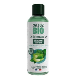 Déodorant Roll-on Soin 24h Menthe Fraîche Et Aloe Vera - Je Suis Bio -Evolve Cosmetiques recharge deodorant je suis bio roll on aloe vera