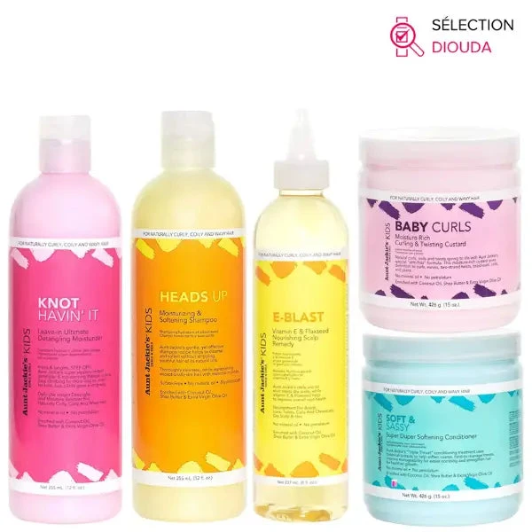 Routine Soins Cheveux Enfant - Aunt Jackie's Kids 3 Routine Soins Cheveux Enfant - Aunt Jackie's Kids