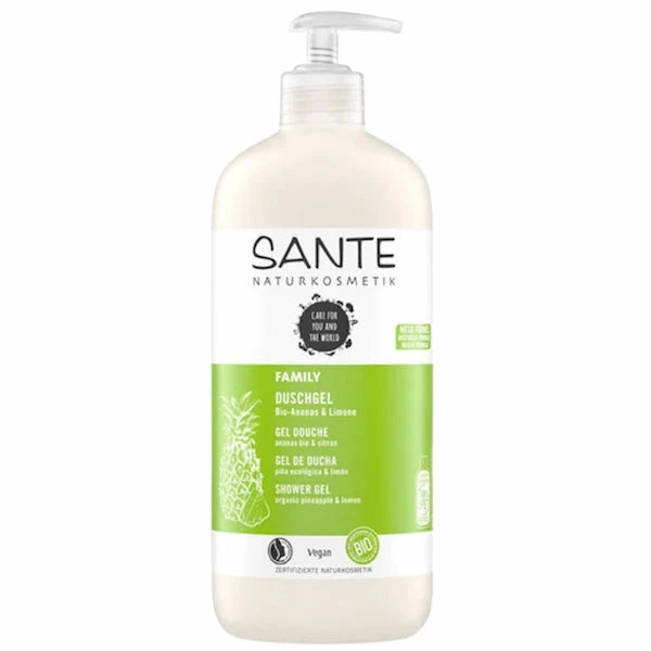 Gel Douche Santé Family Ananas Citron Bio - Naturkosmetics 3 Gel Douche Santé Family Ananas Citron Bio - Naturkosmetics