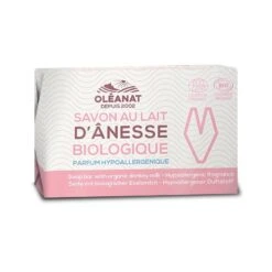 Savon Bio Au Lait D'ânesse - Oléanat