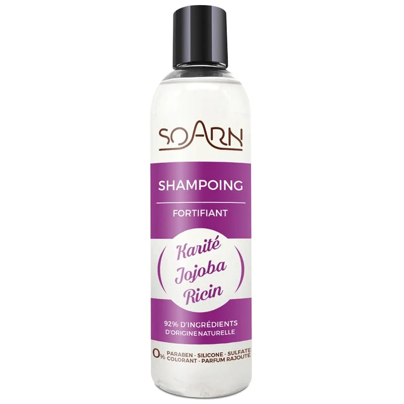 Shampoing Fortifiant Au Karité Jojoba Ricin - Soarn 3 Shampoing Fortifiant Au Karité Jojoba Ricin - Soarn