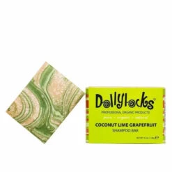 Shampooing Solide Locks - Dollylocks -Evolve Cosmetiques shampoing solide locks coconut lime grapefruit dollylocks 128Gr