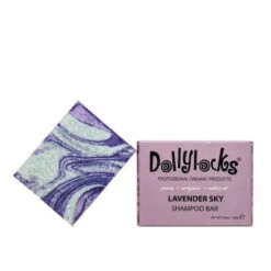Shampooing Solide Locks - Dollylocks -Evolve Cosmetiques shampoing solide locks lavender sky dollylocks 128Gr