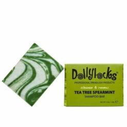 Shampooing Solide Locks - Dollylocks -Evolve Cosmetiques shampoing solide locks tea tree spearmint dollylocks 128Gr