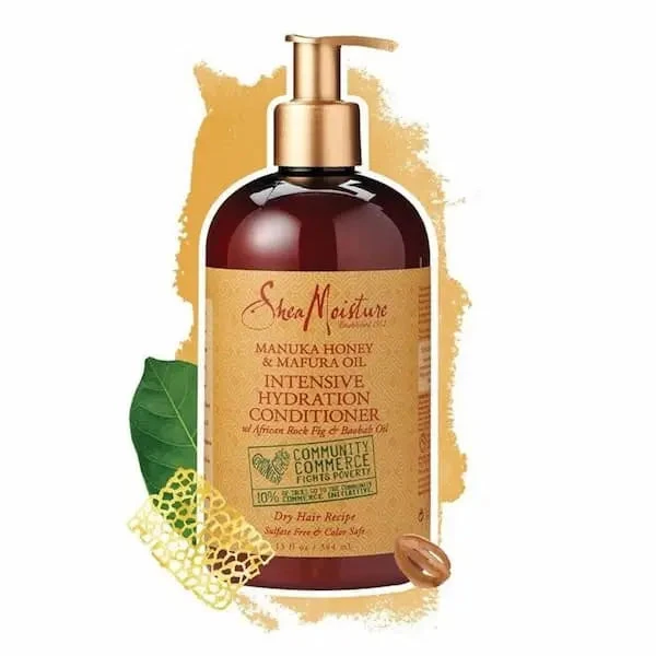 Intensive Hydration Conditioner Après-Shampoing - Shea Moisture Manuka & Mafura 4 Intensive Hydration Conditioner Après-Shampoing - Shea Moisture Manuka & Mafura – Image 2