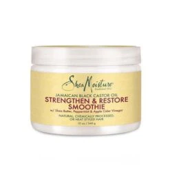 Smoothie Jamaican Black Castor Oil Crème Coiffante - Shea Moisture -Evolve Cosmetiques smoothie strengthen restore jamaican black castor oil shea moisture shm5851 393196
