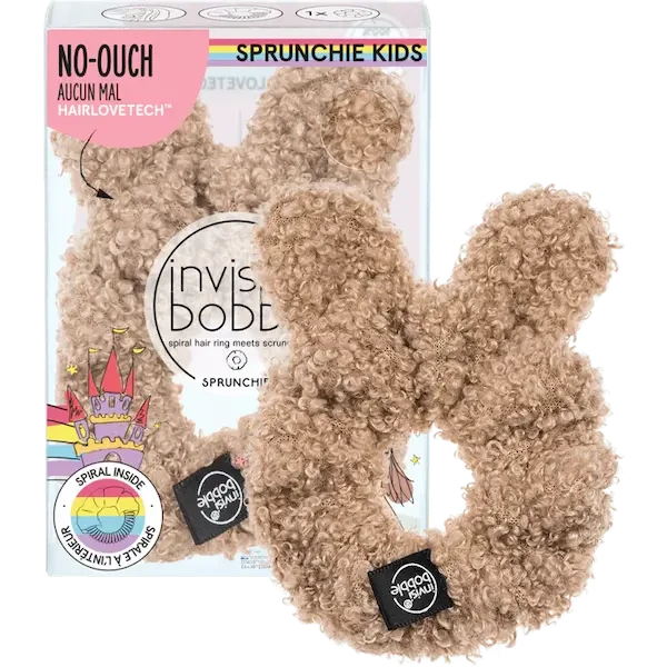 Invisibobble® Sprunchie Nounours Teddy Enfant- Invisibobble 3 Invisibobble® Sprunchie Nounours Teddy Enfant- Invisibobble