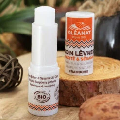Baume à Lèvres Bio Karité Sésame - Oléanat -Evolve Cosmetiques stick baume soin levres naturel bio karite sesame bio oleanat