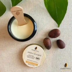 Pur Beurre Karité Brut Absolu - Karethic -Evolve Cosmetiques texture absolu karite karethic lifestyle