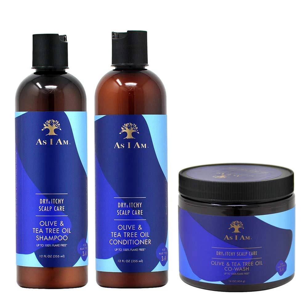 Trio Anti Pelliculaire As I Am Dry And Itchy Pour Cheveux Afro 3 Trio Anti Pelliculaire As I Am Dry And Itchy Pour Cheveux Afro