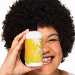 Crème Coiffante Noix De Coco & Ananas PINA CURL - TropikalBliss -Evolve Cosmetiques tropikalbliss creme cheveux boucles ananas coco pina curl